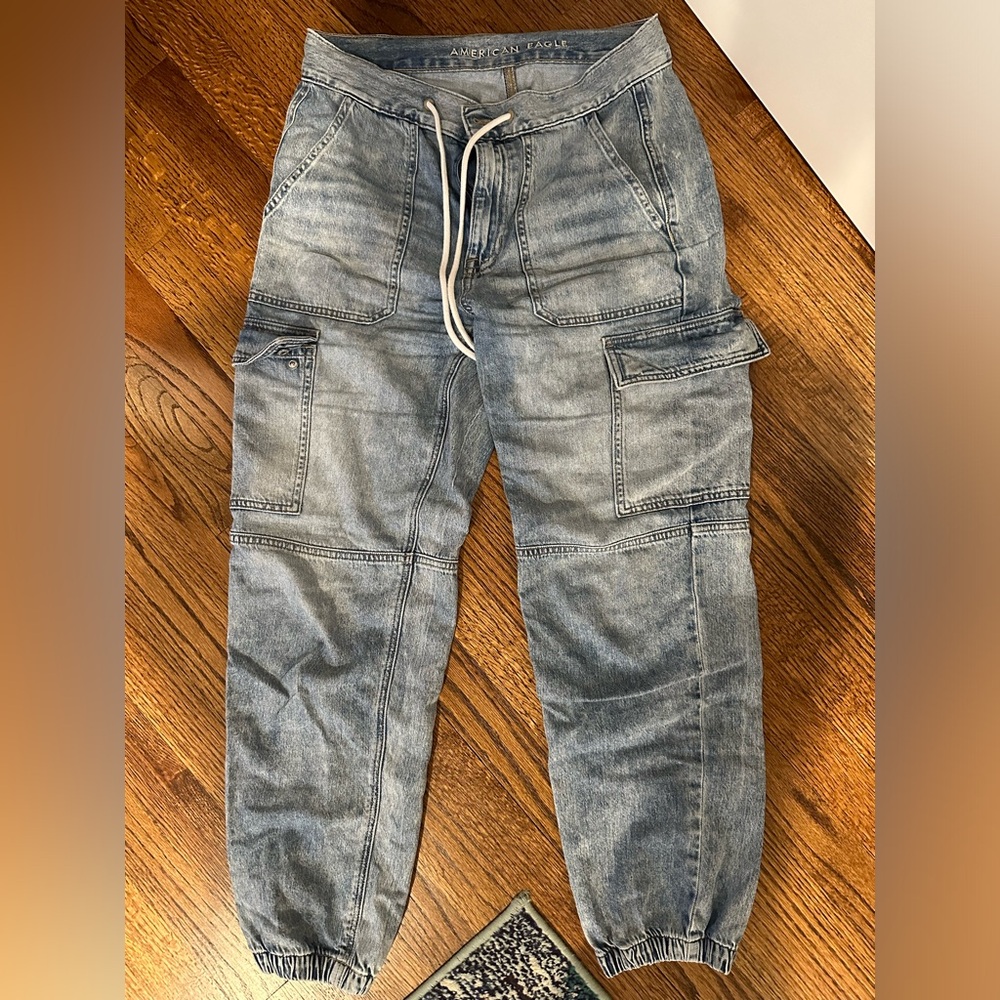 American Eagle cargo jeans / 6